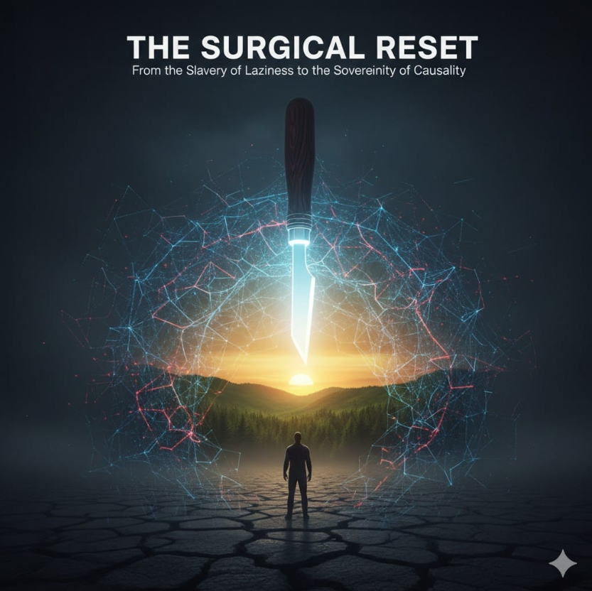 From the Slavery of Laziness to the Sovereignty of Causality